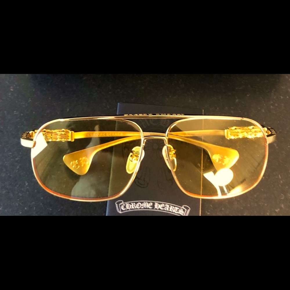 AUTHENTIC Chrome Hearts Sunglasses SPLOOGE